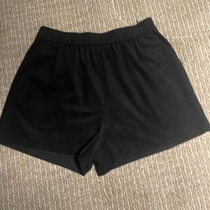 Aritzia Wilfred Free Faux Suede High Waisted Shorts